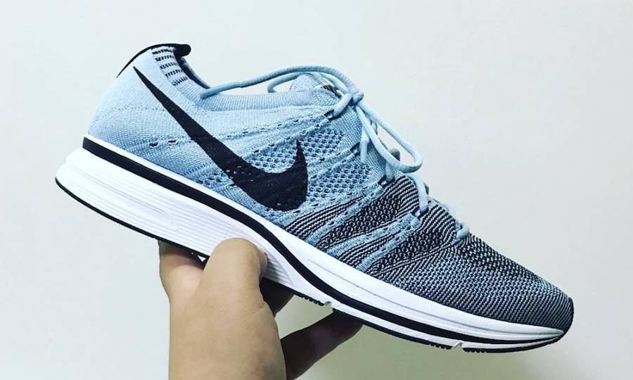 夏日沁爽,nike flyknit trainer "cirrus blue" 配色预览