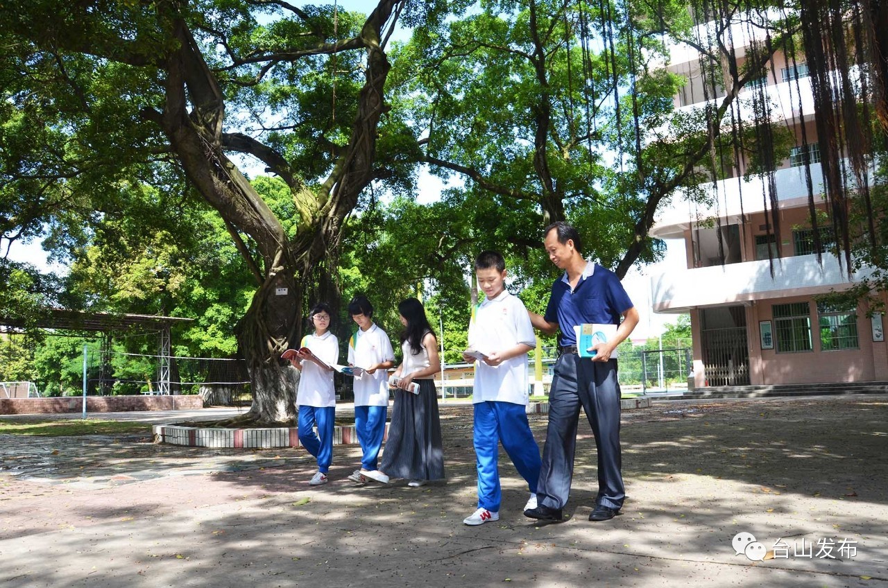 台山一中,武溪中学和育才小学去年入选首批"森林学校后,今年又有广海