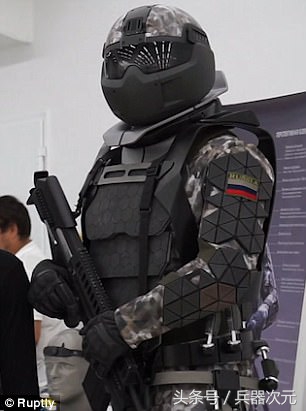 俄罗斯单兵装甲系统,形似"星球大战"中的帝国冲锋队