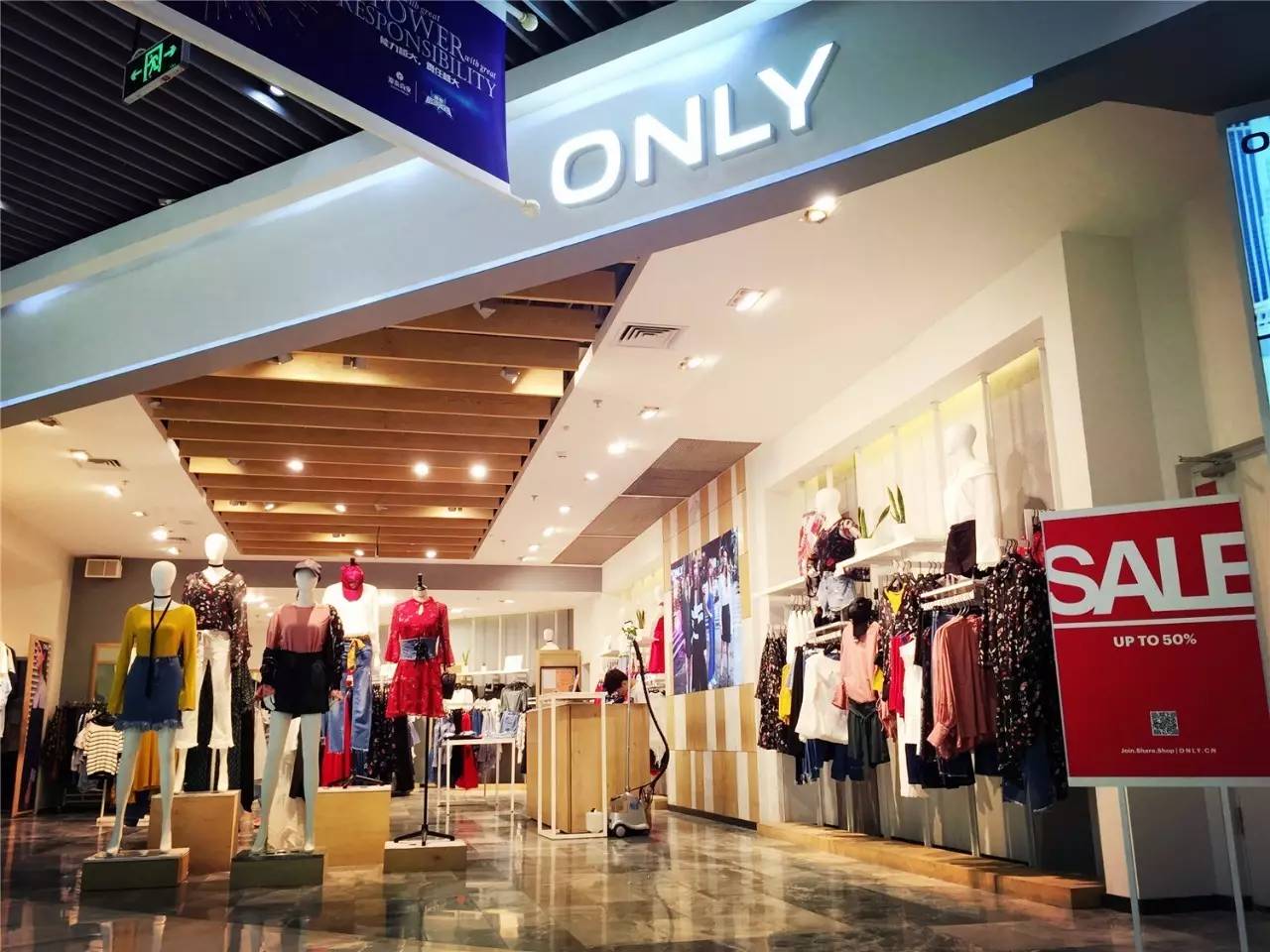 填满你的衣柜~ 店铺地址:only,vero moda 我店二层 jack&jones