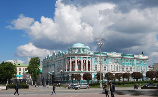 叶卡捷琳堡市是欧洲最东边也是亚洲最西边的城市,它是俄罗斯最后一位