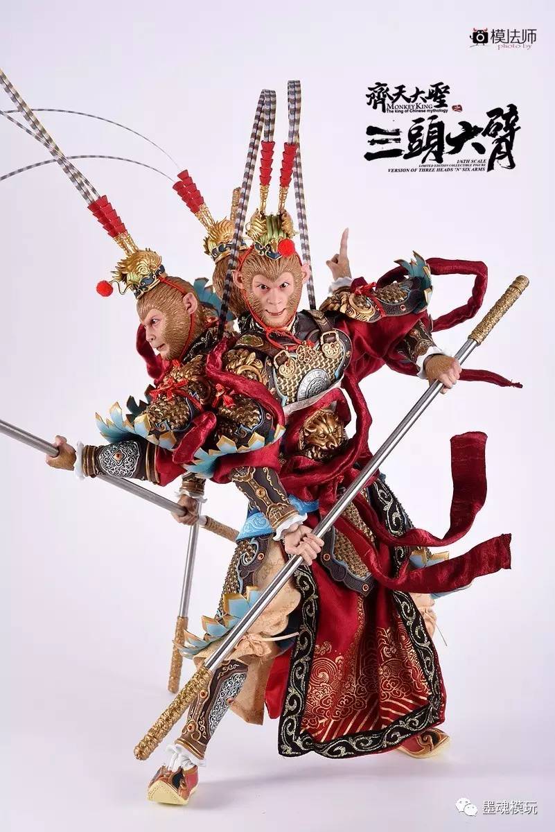 inflames toys 1/6 西游记系列 孙悟空 齐天大圣之三头六臂.