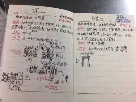 小学生玩游戏很用功 手写《王者荣耀》攻略火爆网络