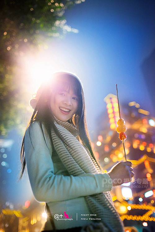 夜景逆光人像拍摄后期技巧