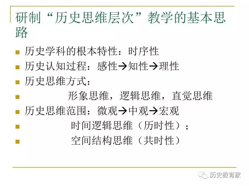 【教学理论】solo分类评价理论与历史思维层次教学