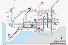 深圳最新最全的地铁线路图