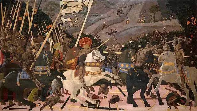 保罗·乌切诺 paolo uccello 圣罗马诺之战 san romano battle