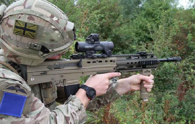 英国现役制式步枪的最新一代成员