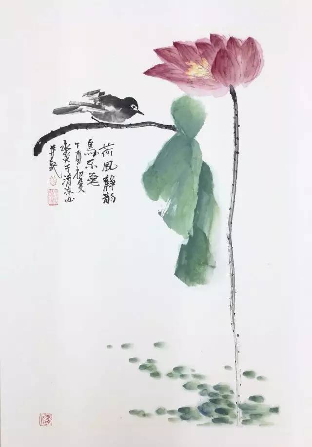 南京市清凉山公园李剑晨艺术馆2楼大隐美术馆 画家画莲 ◆以姓氏笔画