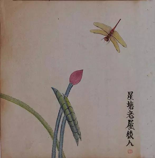 胡佩衡,胡橐《齐白石画法与赏析》颜色鲜明强烈是此草虫花卉册页