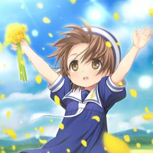 可爱唯美动漫头像,clannad