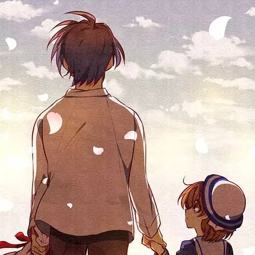 可爱唯美动漫头像,clannad