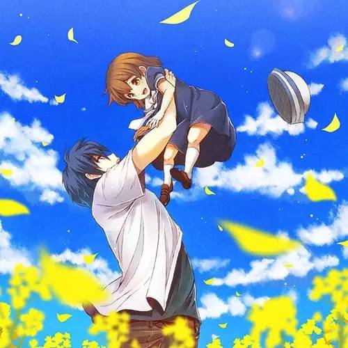 可爱唯美动漫头像,clannad