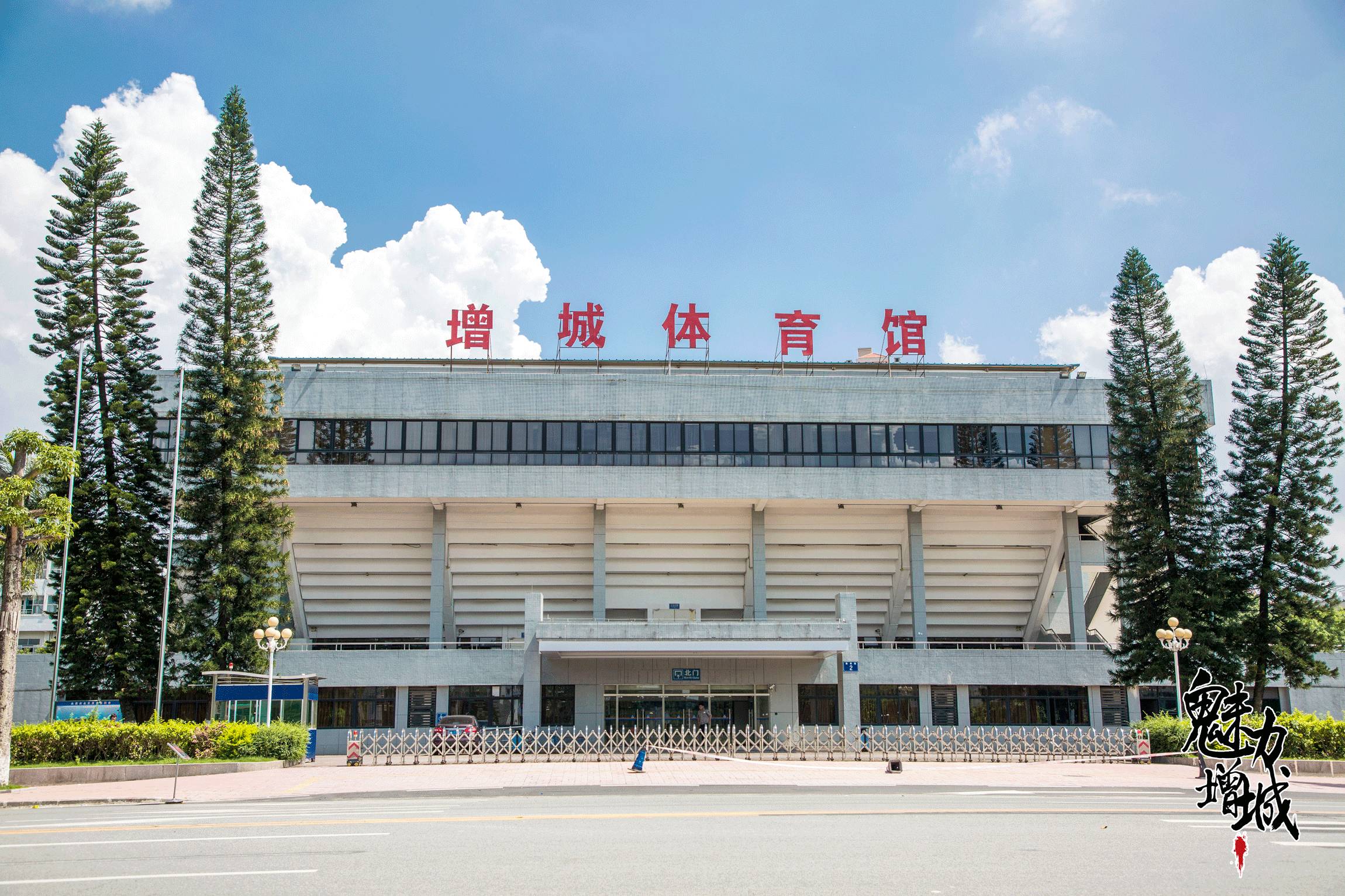 ▎增城体育馆▎时值六月,增城的不同品种的荔枝陆续上市,东区市场