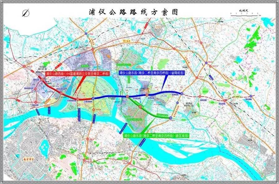 浦仪公路,和燕路过江通道, 是今年既定开工项目, 两个项目均进展顺利