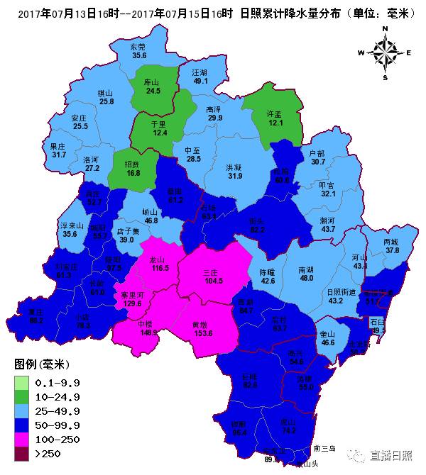 紧急提醒:大到暴雨来日照了!