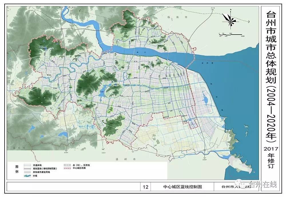 一心一核六脉四组团从宏伟规划图看三年后的台州