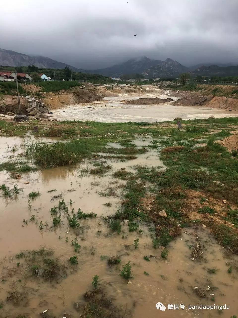 永远在路上的平度大雨终于落地,五万方水入水库!你家的雨下的大吗?