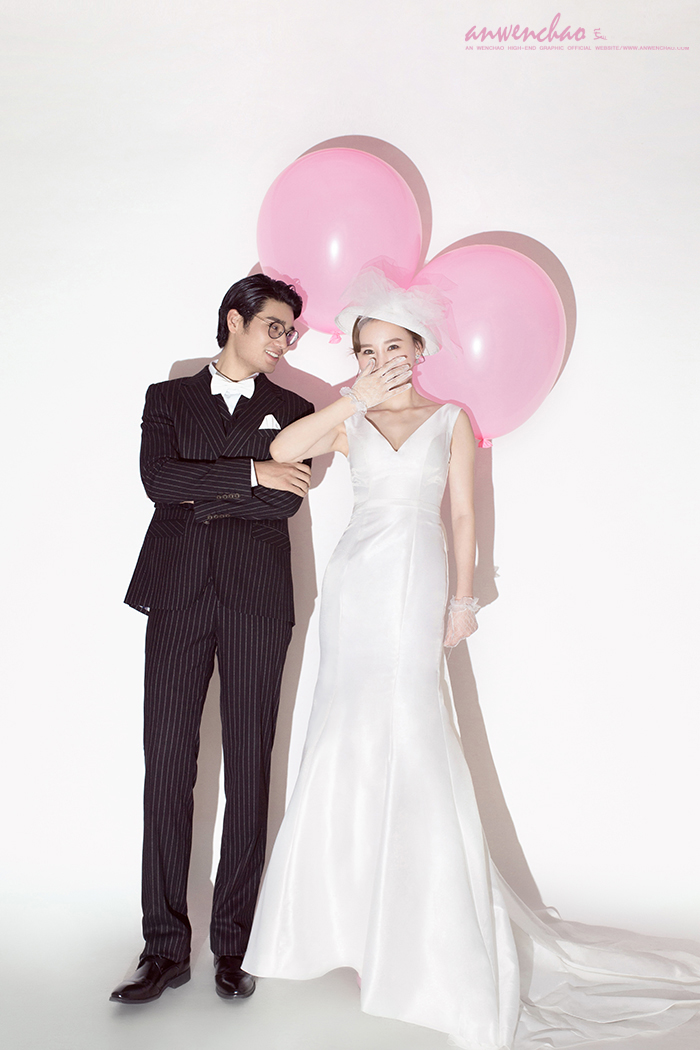郑州艾维美婚纱摄影高挑新娘如何展现俏皮可爱气质