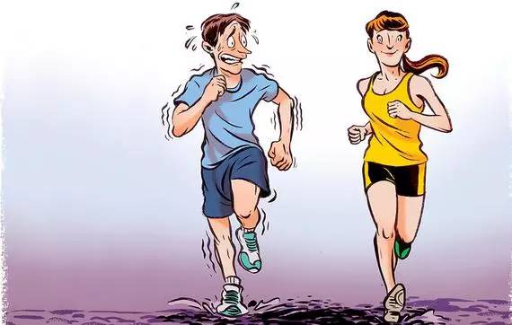 男女搭配干活不累!为何男女跑步时男性要提速?