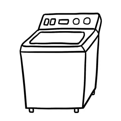 建议洗衣机好几年没洗过的,第一次加大用量,一次用个3,4袋,然后加热