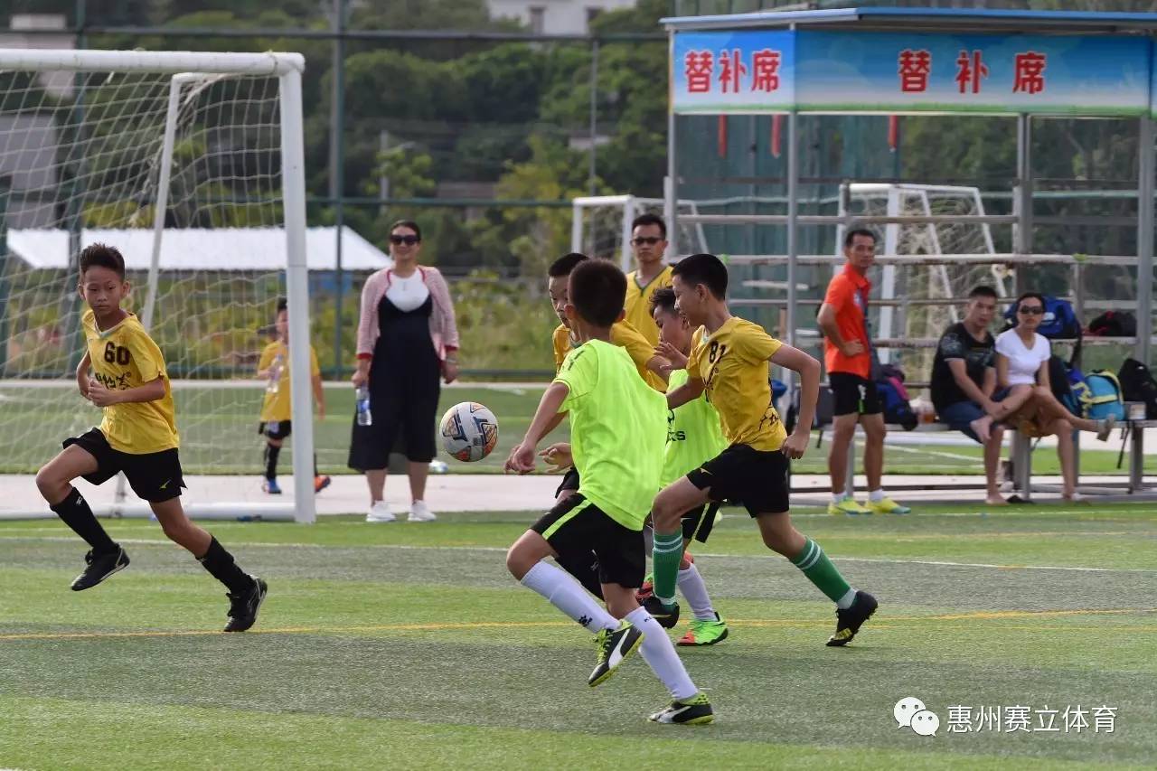 惠州博罗足协少年足球队到访赛立足球公园与惠