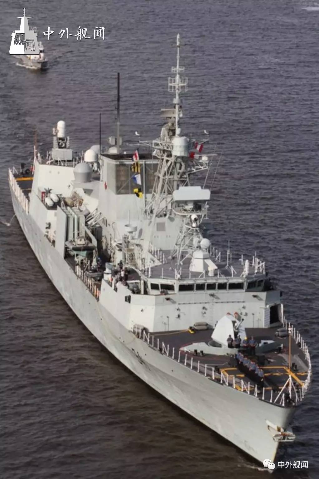 ǹ怂辜护卫舰 "渥太华"号(hmcs vancouver ffh-331)和 "温尼伯