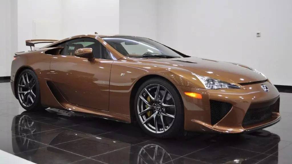 【跑车世界】巧克力色雷克萨斯lexus lfa