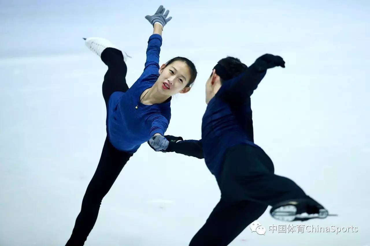 中国花样滑冰队备战平昌冬奥会