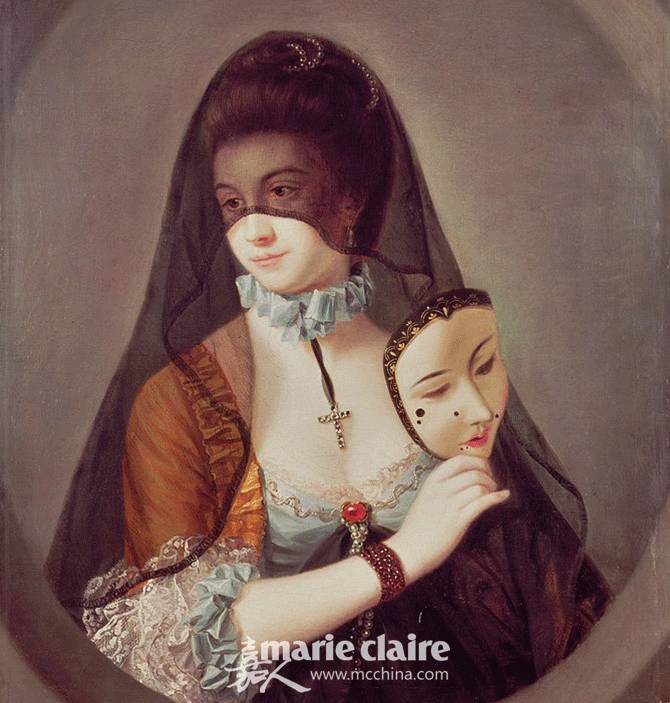 17世纪法国女人爱往脸上贴黑痣?痣多星