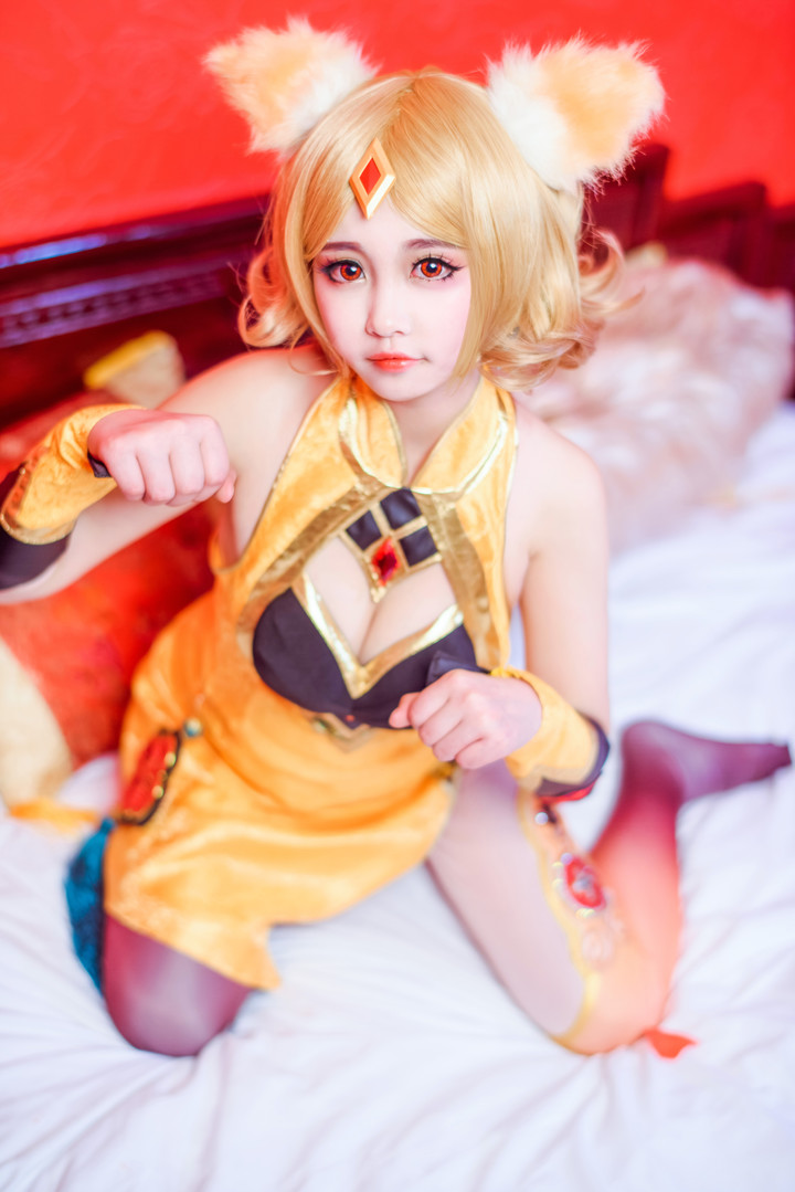 王者荣耀妲己cosplay 妲己真人美图鉴赏