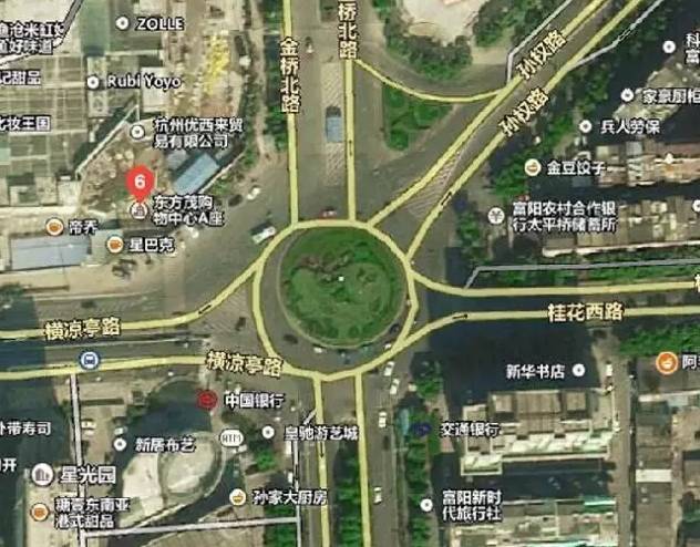 孙权路,桂花西路和金桥南路 金桥北路口东侧建有514车站 富阳往新登