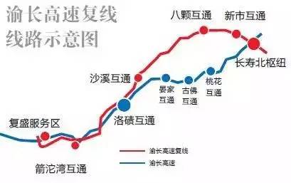 渝长高速复线预计2020年建成