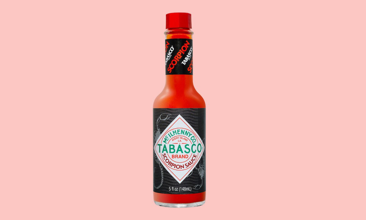 tabasco 全新 scorpion 辣椒酱,是普通版辣度的 20 倍