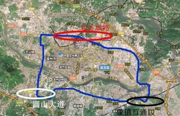 财经 正文  漳州东环路将开建 漳州市东环城路及其接线工程北起联六线