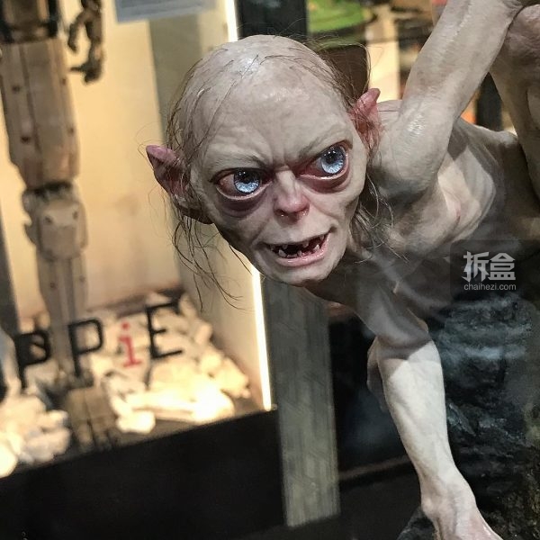 weta《指环王》咕噜(gollum)1:3雕像在sdcc2017曝光