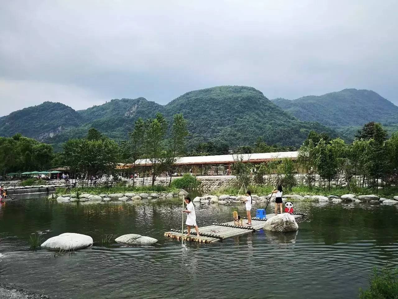 图 品鉴彭州 鱼凫乐园在彭州小鱼洞镇,是今年新打造的一个湿地乐园