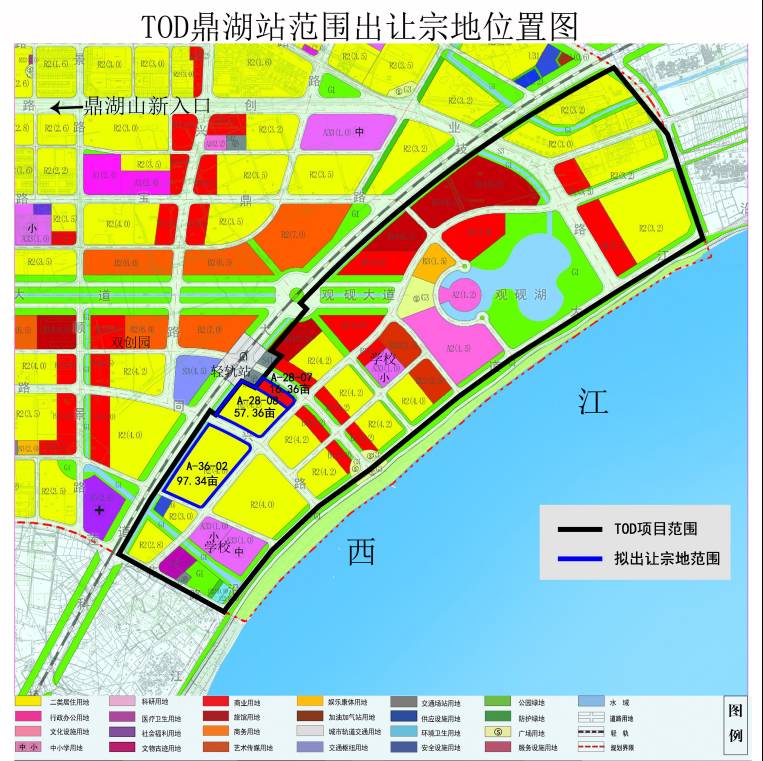 地块处于鼎湖tod项目的核心区域,临近广佛肇城轨鼎湖山站和鼎湖双创园