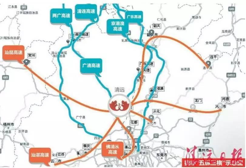 汕湛高速惠清段 计划2019年底通车 汕湛高速公路惠州至清远段项目