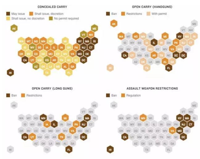 留学生在美能合法持枪吗？看完你就会明白