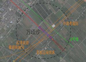 广州地铁十八号线定位为南沙快线,起于南沙区万顷沙枢纽,经明珠湾区