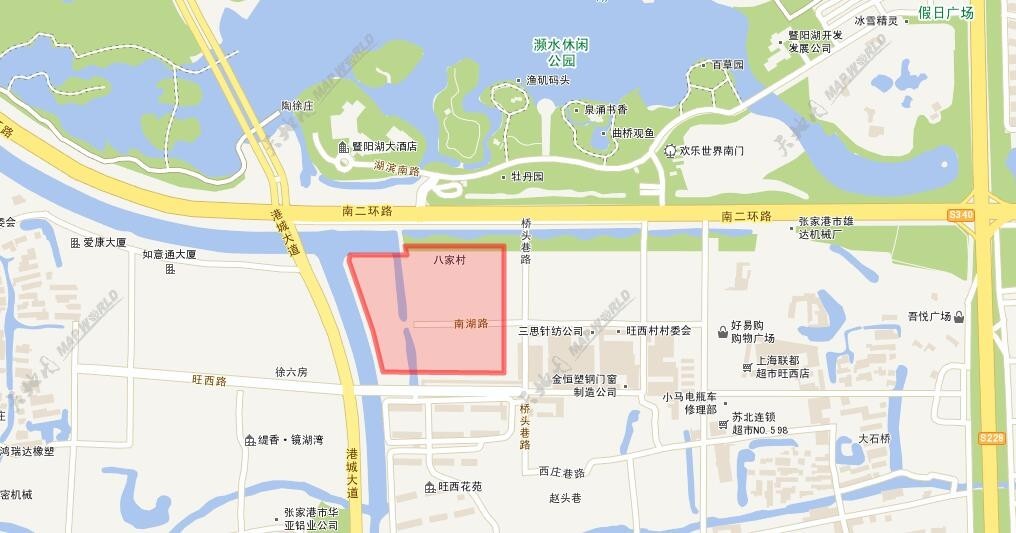 张家港暨阳湖南侧地块变身"地王 成交楼面价13090元/平