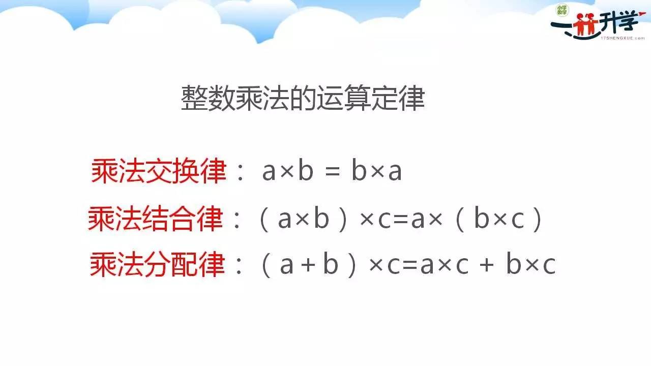 五年级上册人教版1.4《整数乘法运算定律推广到小数》讲解