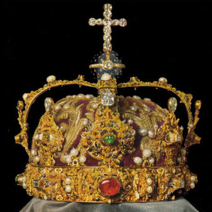瑞典君主艾瑞克十四世王冠神圣罗马帝国皇帝王冠巴伐利亚国王王冠丹麦