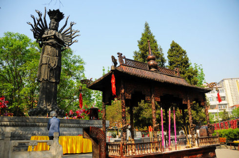 闹市中的幽静之所—万佛延寿寺,就在丰台区丰体中心