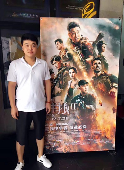 电影《战狼2》在北京举办首映礼场面堪比好莱坞大片