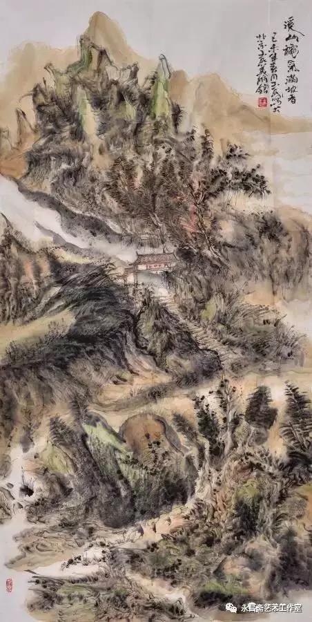 我用我墨画我山|著名山水画家李玉民作品欣赏