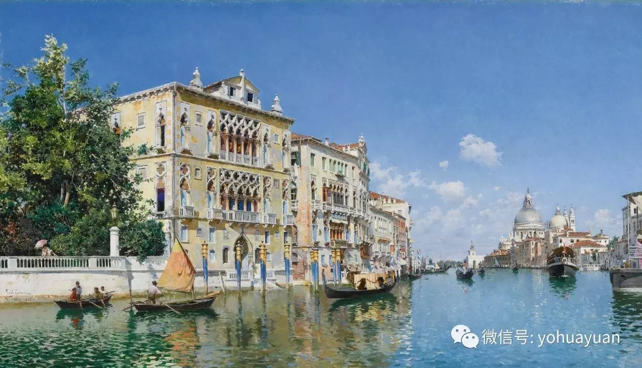 油画里的威尼斯