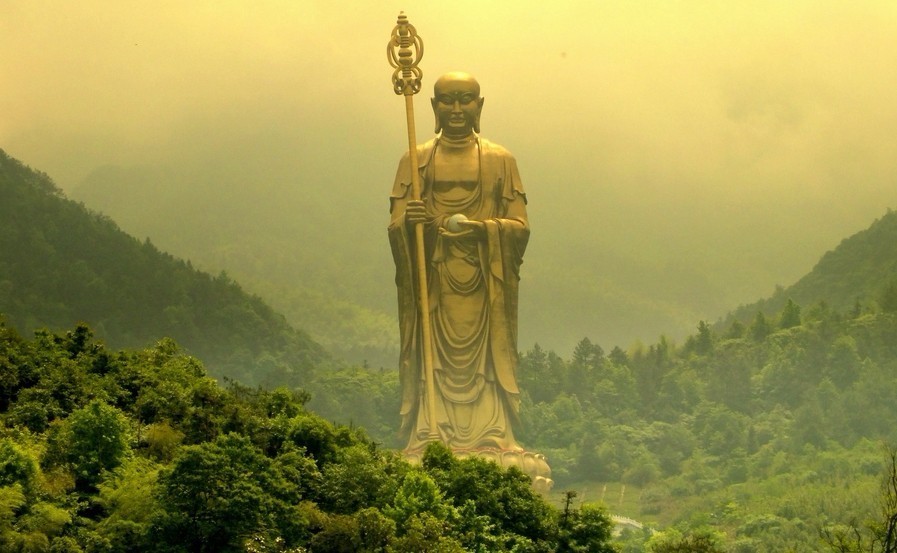 【天下寺院】安徽九华山大佛大愿殿