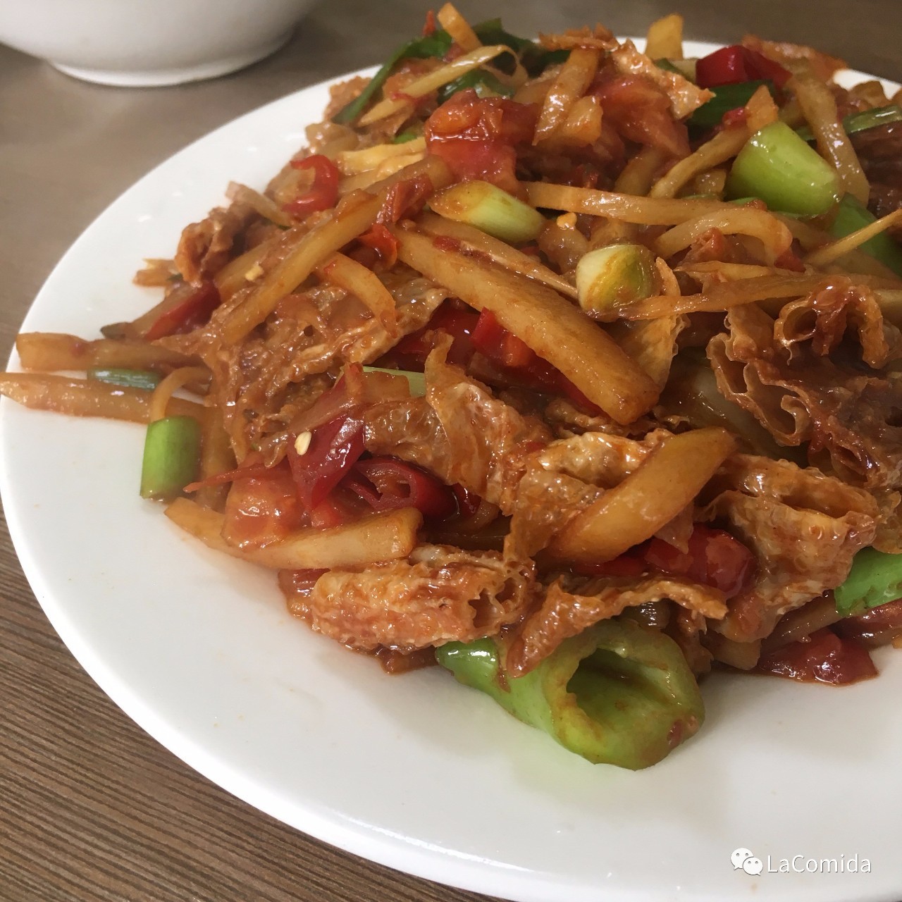 酸萝卜炒鸡胗$28